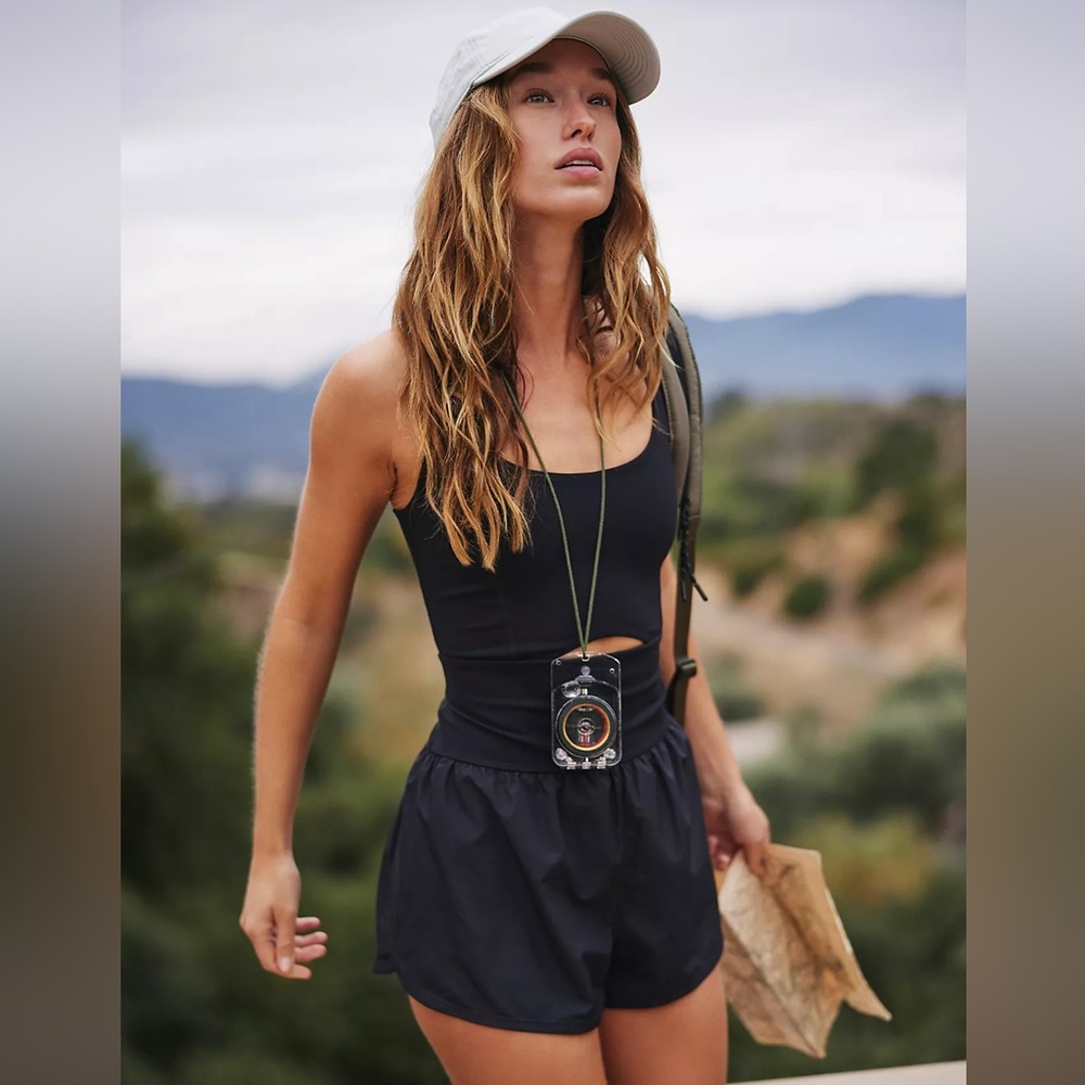 Free People Righteous Runsie BLACK NWT